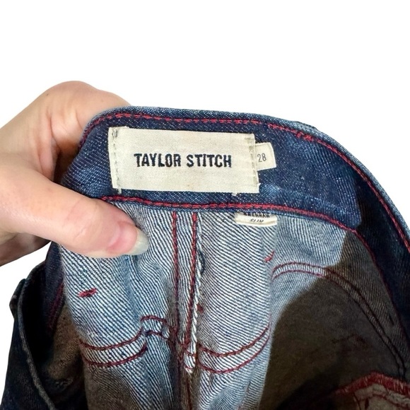 Taylor Stitch Brenham Slim Broken In Jeans Made in USA - Picture 8 of 10